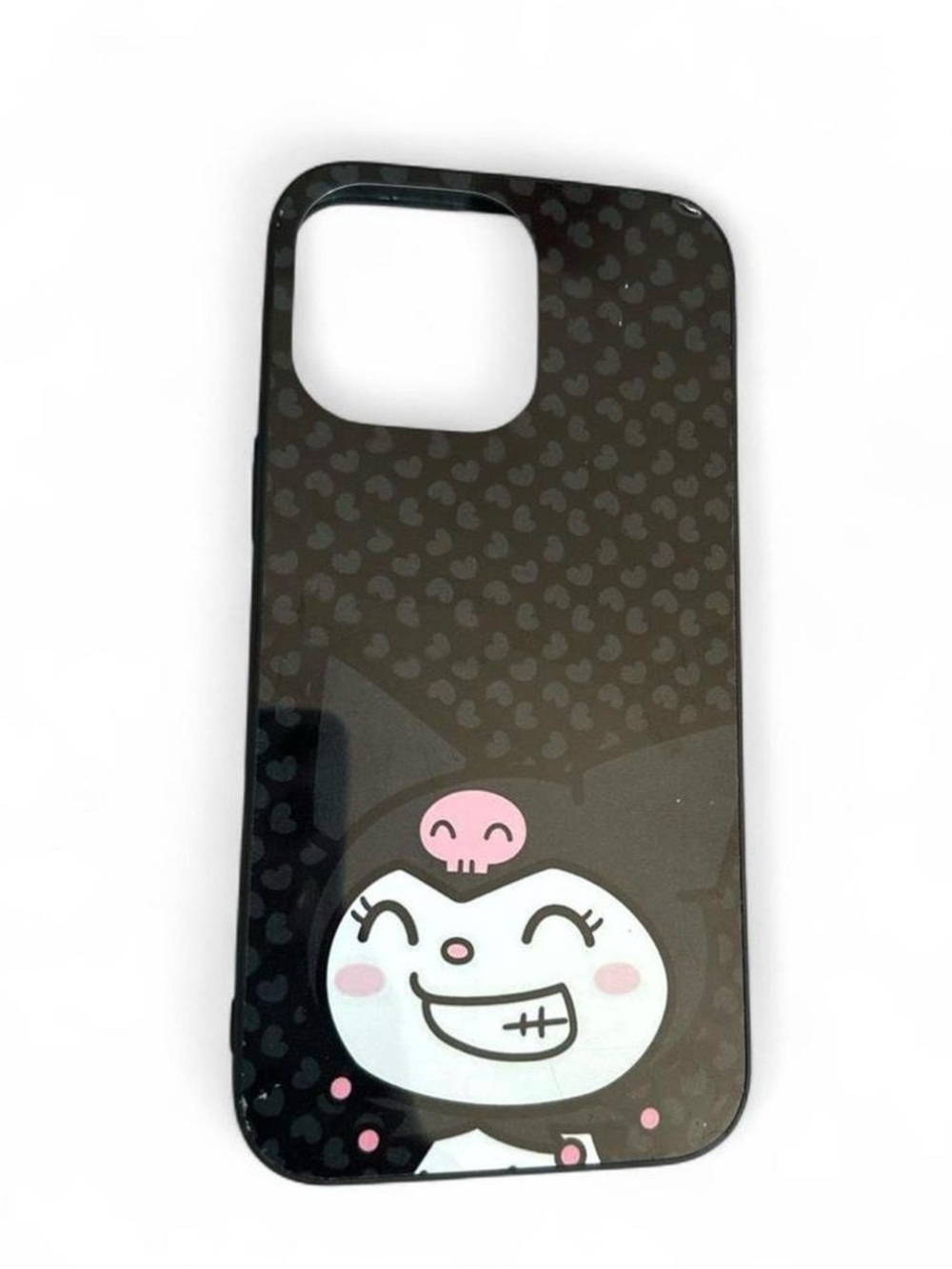 Cute Black Phone Case with Cartoon Design (IPhone 14 Pro Max)